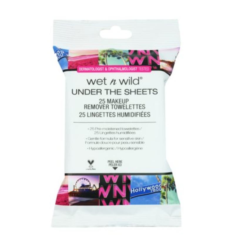 WET N WILD Makeup Remover Towelettes  Under the Sheets
