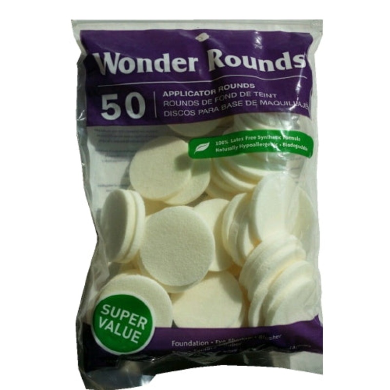 Wonder Wedge 50 Large Cosmetic Wedges – Large White