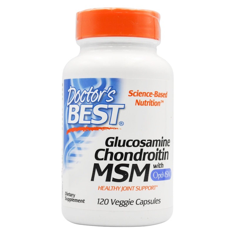 Doctor’s Best Glucosamine Chondroitin MSM (120 caps)