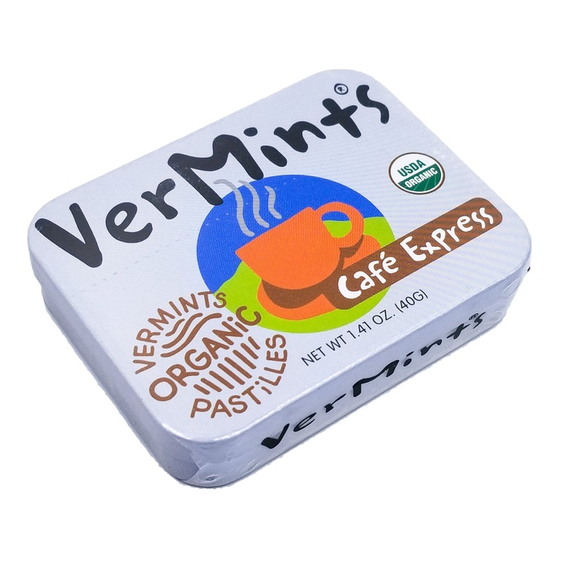 VerMints Organic Coffee Pastilles – Cafe Express (40g)