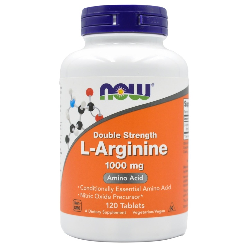 Now L-Arginine (1000mg) (120 tablets)