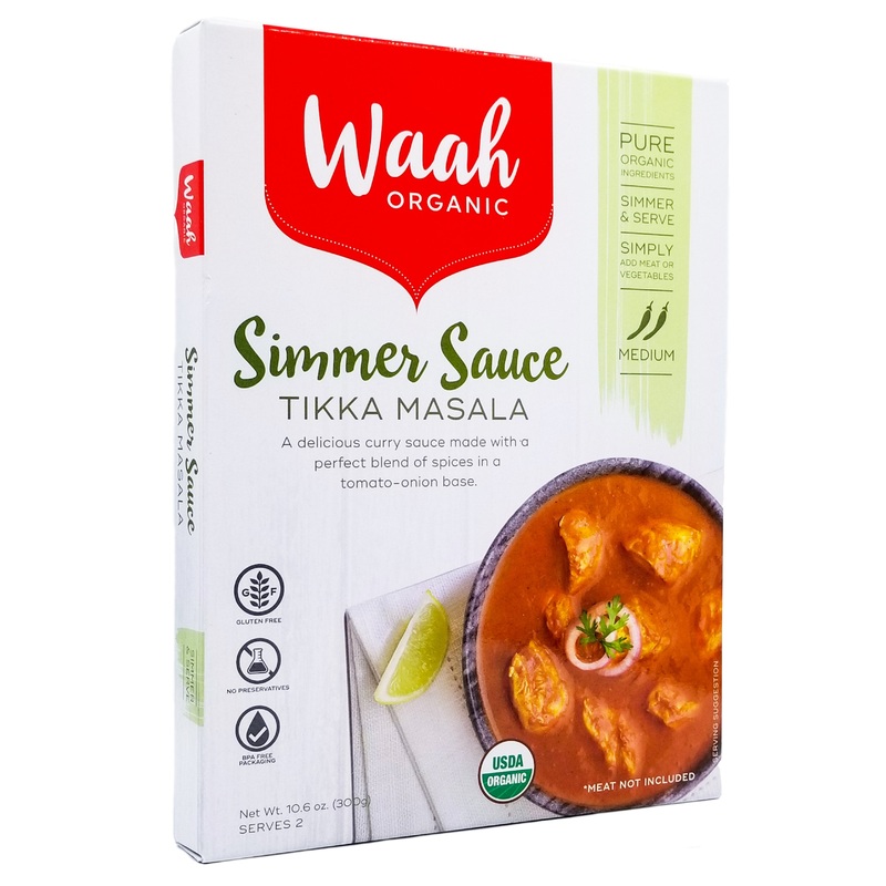 Waah Organic Simmer Sauce – Tikka Masala  (300g)
