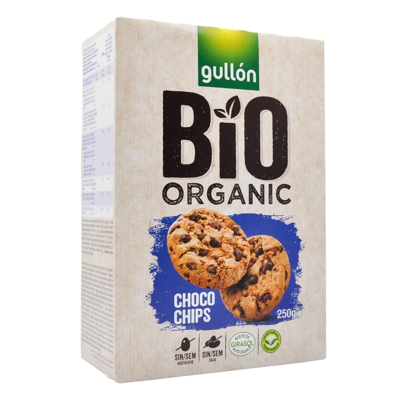 Gullon Bio Organic Cookies – Chocolate Chips (250g)