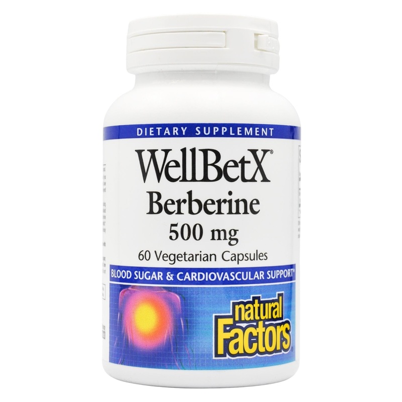 Natural Factors Berberine 500mg (60 caps)