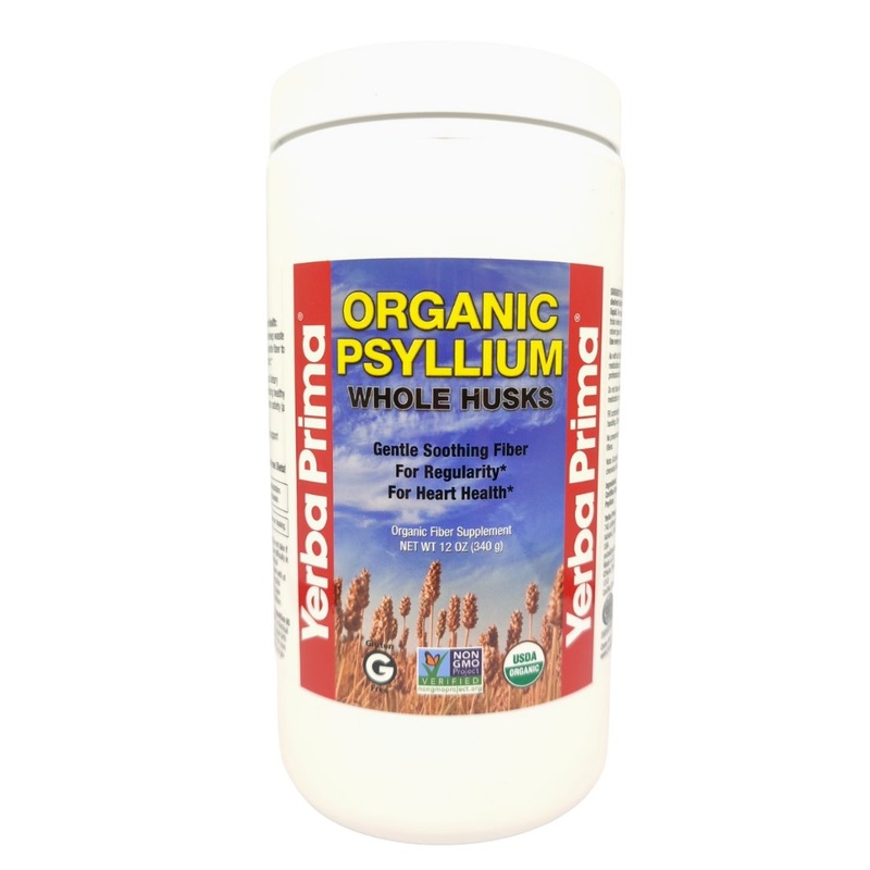 Yerba Prima Organic Psyllium Husks – Whole (340g)