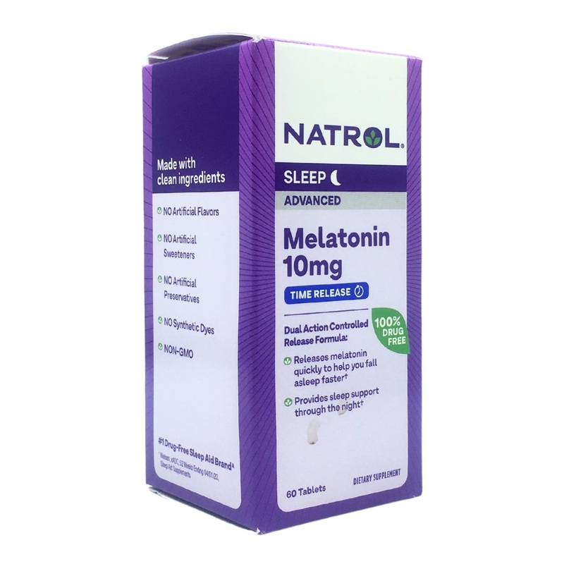 Natrol Melatonin Advanced 10mg (60 tablets)
