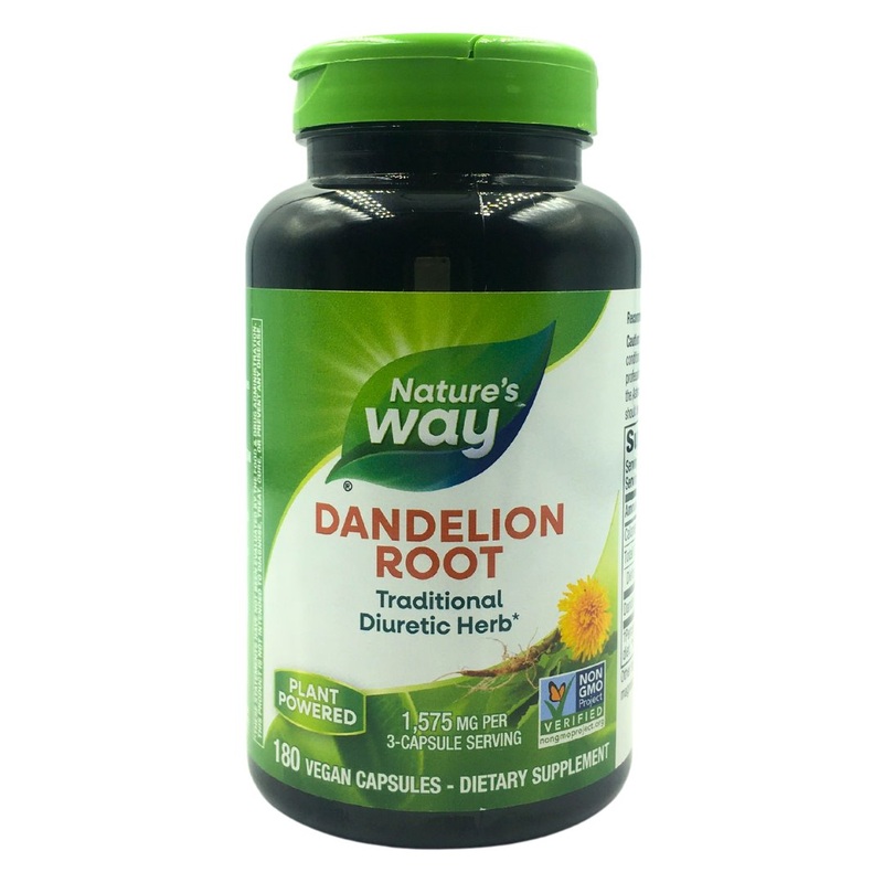 Nature’s Way Dandelion Root 1575mg (180 caps)