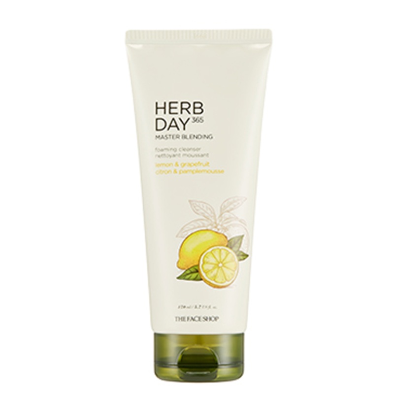 Herb Day 365 Master Blending Foaming Cleanser – Lemon & Grapefruit