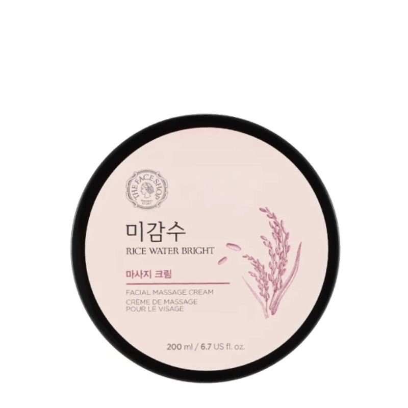 Rice Water Bright Facial Massage Cream