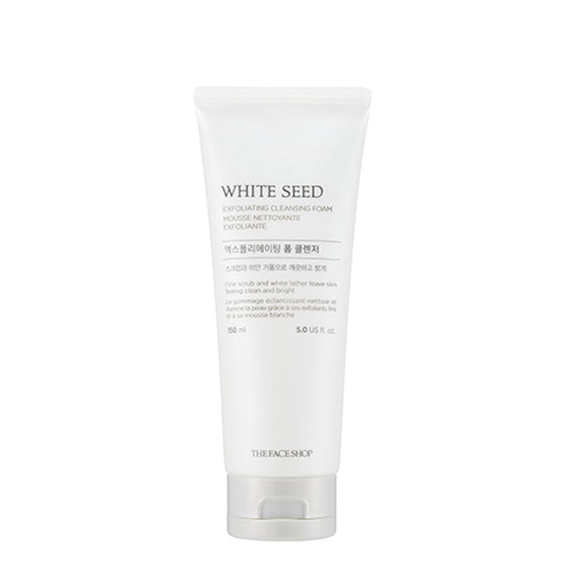 White Seed Exfoliating Foam Cleanser