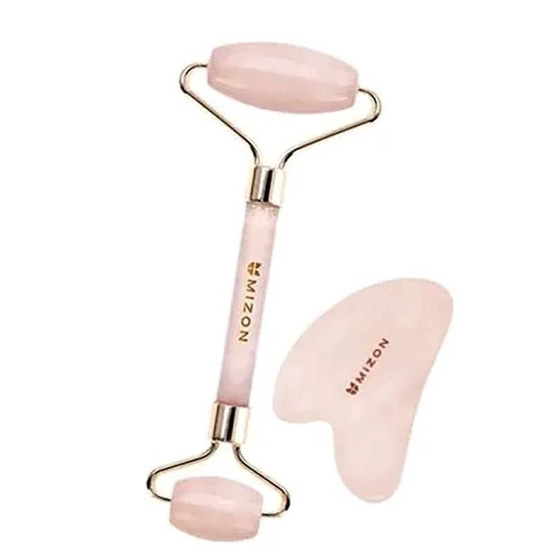 Facial Massage Roller And Gua-Sha Set