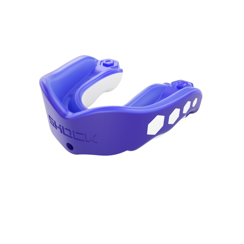 Youth Shock Doctor Gel Max Flavor Fusion Blue Raspberry Mouthguard