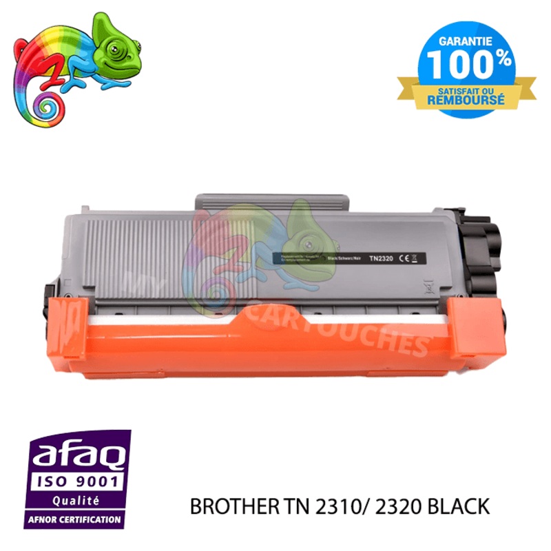 Toner Laser  Brother TN-2320  noir Compatible TN2310