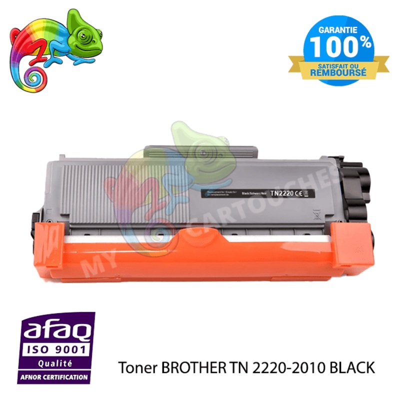 Toner Laser pour Brother TN 2220  Black Compatible