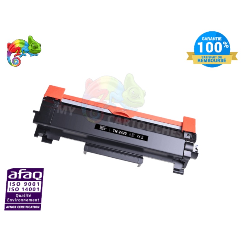 Toner Pour Brother TN-2410/2420 Noir Compatible Brother