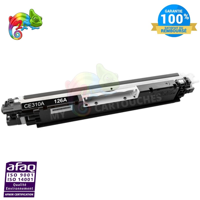 HP 126A – Toner Laser Pour toner HP (CE310A) Black Compatible
