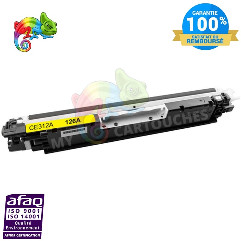 HP 126A YELLOW – Toner HP CE312A Yellow pas cher compatible