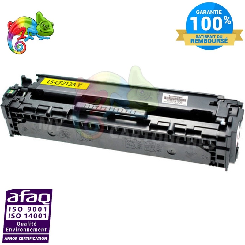 HP 131A Jaune – Toner Laser Compatible HP 131A (CF 212X) Jaune