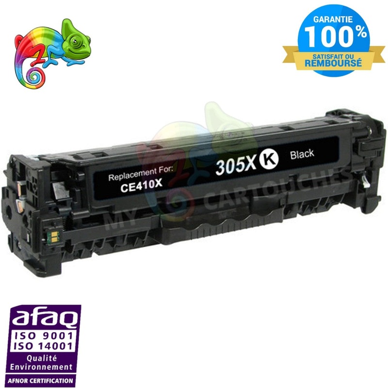 HP 305X Noir – Toner Laser HP CE410X Black – 4000 pages