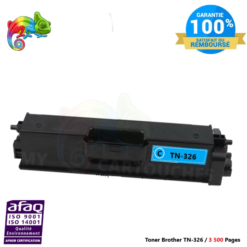 Toner Laser  Brother TN 321/326 Cyan Compatible