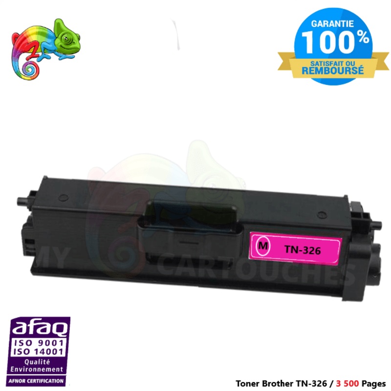 Toner Laser  Brother TN 326 Magenta Compatible