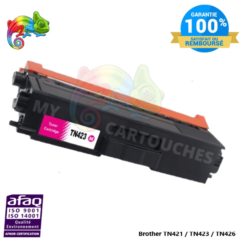 Toner Laser  Brother TN 421/423  Magenta Compatible