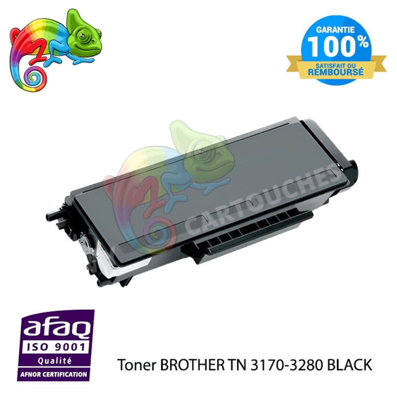 Toner Laser pour Brother TN 3170 – 3280 Black Compatible