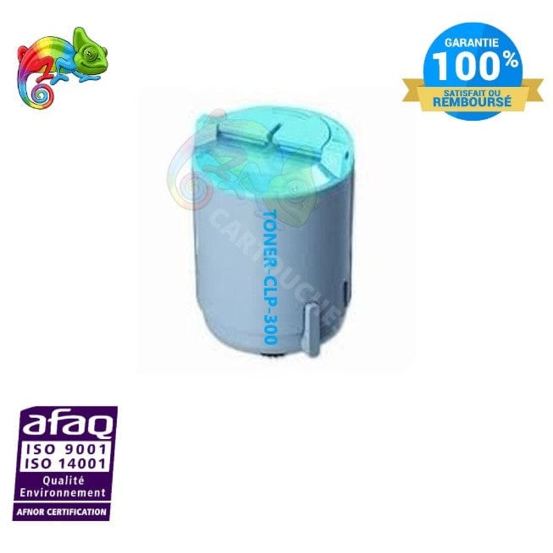 Toner laser samsung CLP-C300A cyan Compatible