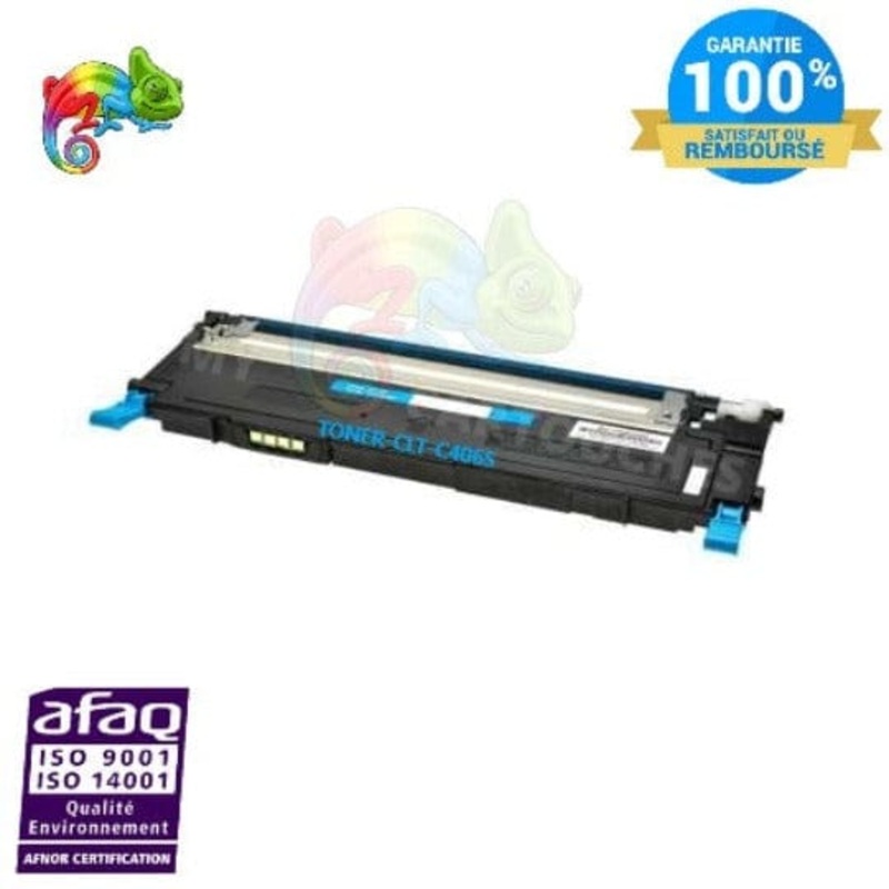 toner laser samsung  CLT-C406 cyan Compatible