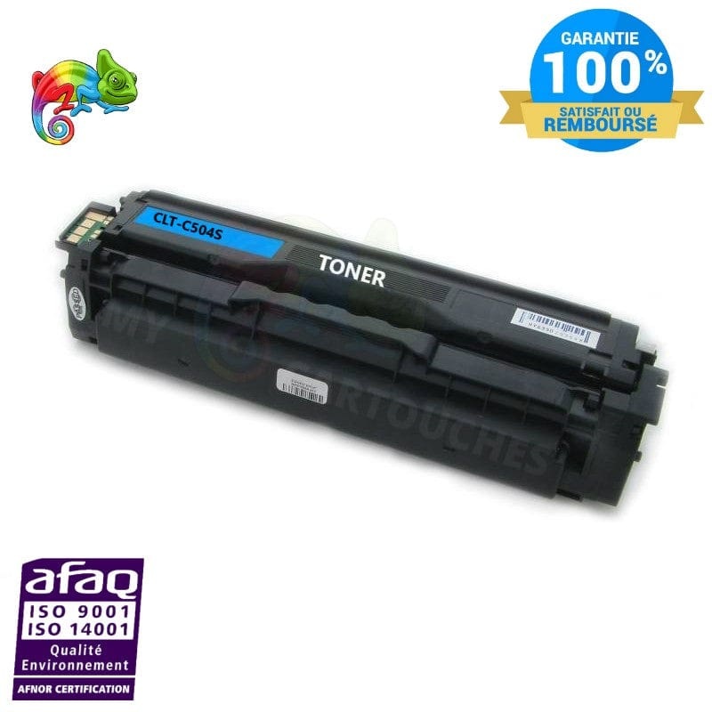TONER LASER SAMSUNG CLT-C504 cyan Compatible