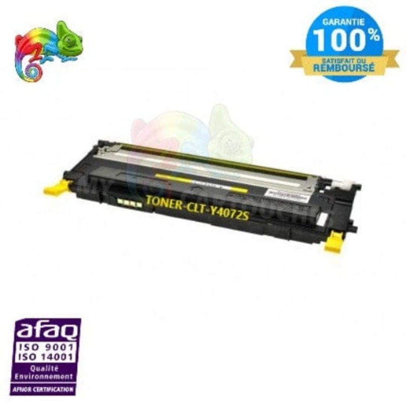 TONER LASER SAMSUNG CLT-Y4072S – JAUNE Compatible
