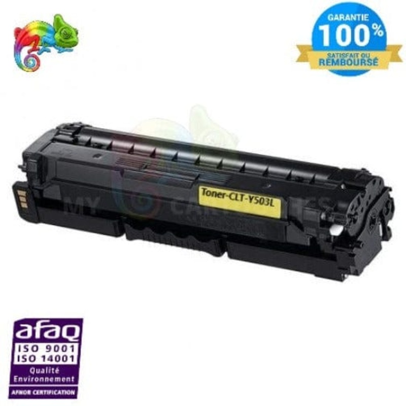 TONER LASER SAMSUNG CLT-Y503 Jaune Compatible