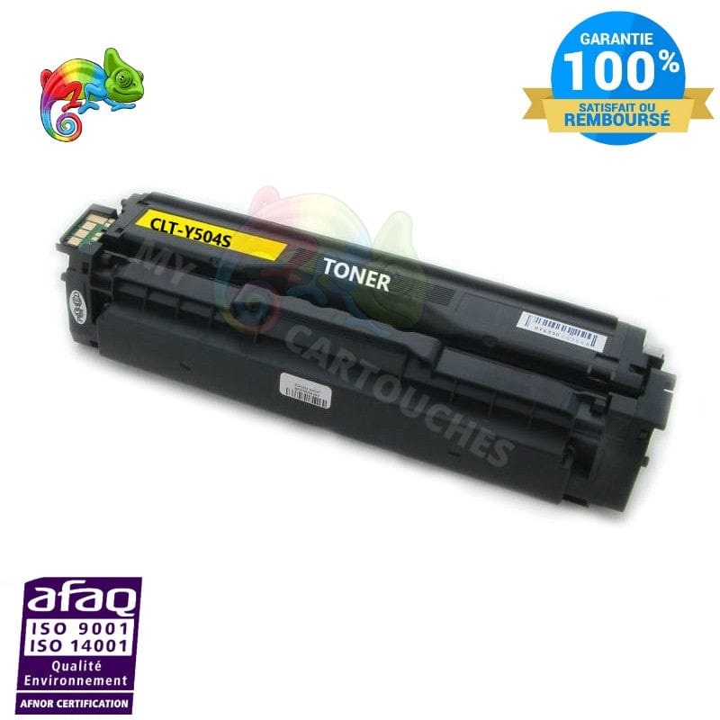 TONER LASER SAMSUNG CLT-Y504 jaune Compatible
