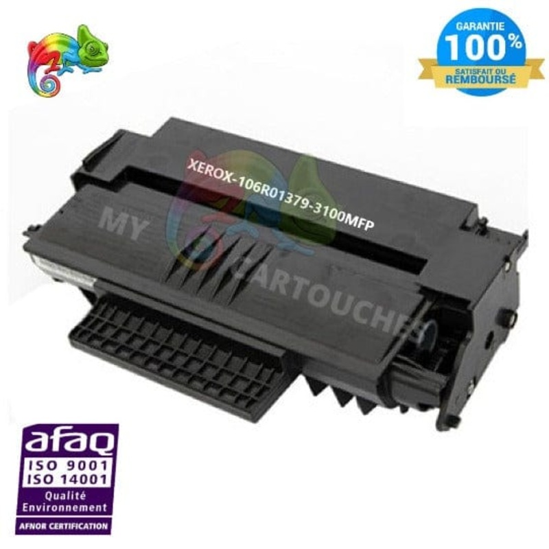 Toner Laser XEROX 3100 MFP Noir 106R01379 Compatible