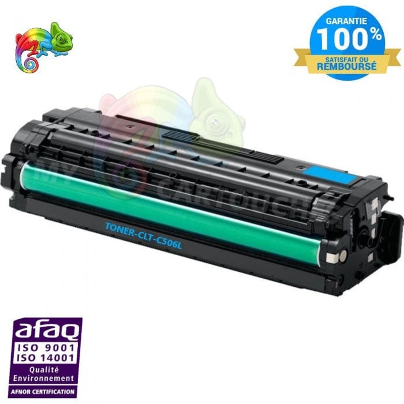 Toner samsung laser  CLT-C506 cyan Compatible