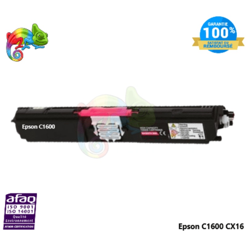 Toner Compatible  Pour Epson Aculaser C1600 Magenta ( C13S050555 )