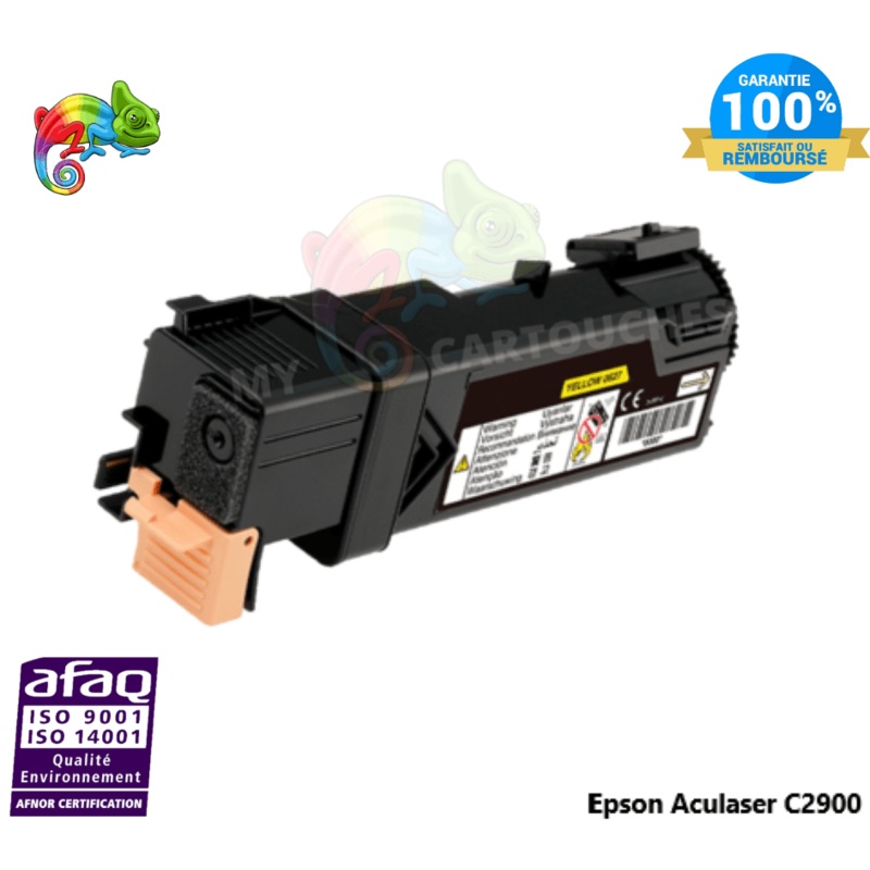 Toner Compatible  Pour Epson Aculaser C2900 Yellow  ( C13S050627 )