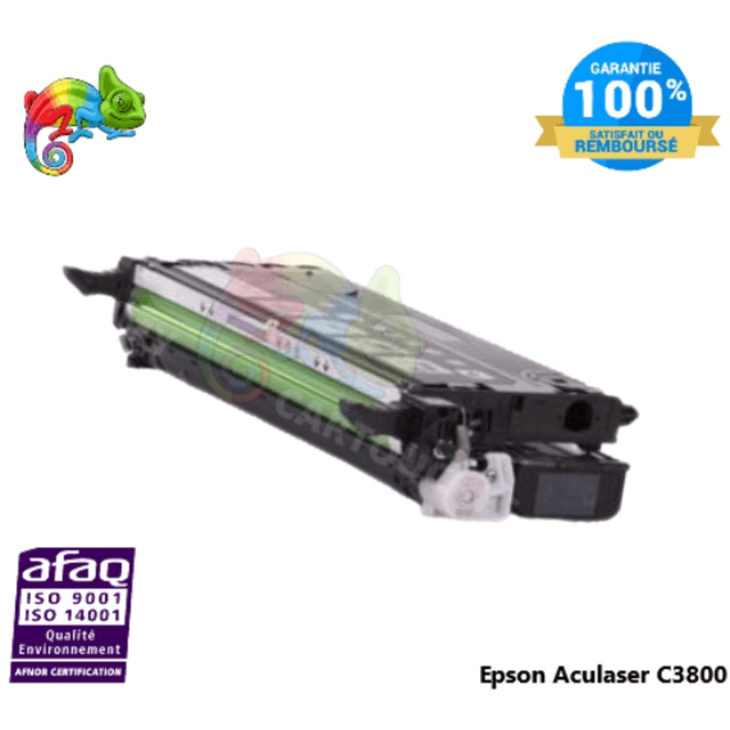 Toner Compatible  Pour Epson Aculaser C3800 Black  ( C13S051127 )
