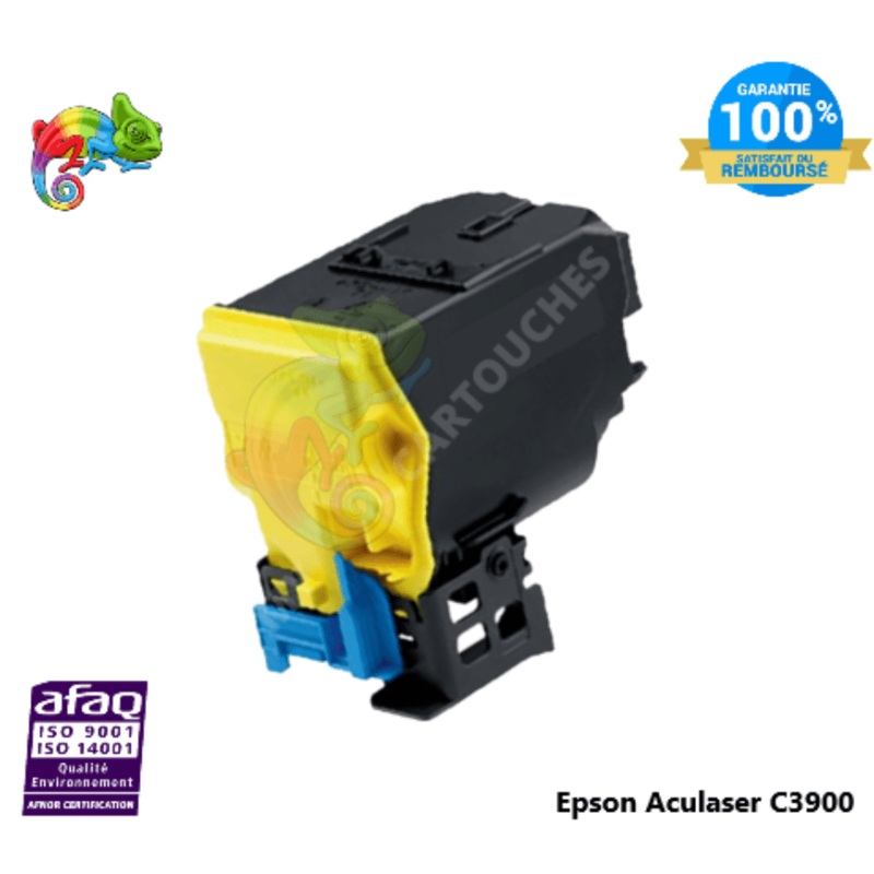 Toner Compatible  Pour Epson Aculaser C3900 Yellow  ( C13S050590 )