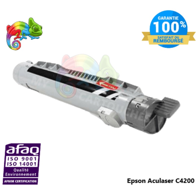 Toner Compatible  Pour Epson Aculaser C4200 Noir ( C13S050245  )