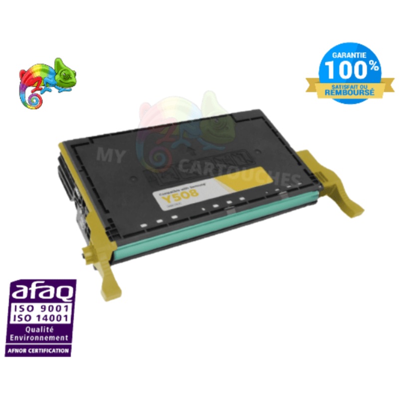 TONER LASER SAMSUNG CLT-C5082 Jaune Compatible