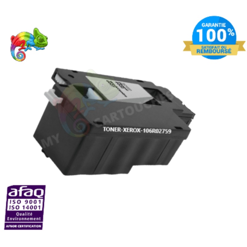 toner laser Xerox 6020 noir compatible