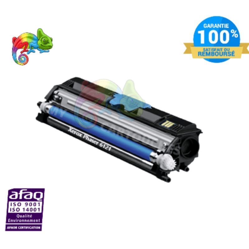toner laser Xerox 6121 cyan compatible