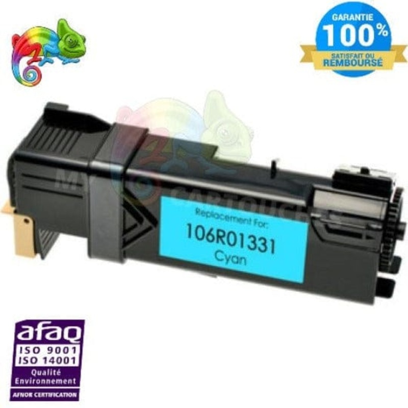 toner laser Xerox 6125 cyan compatible