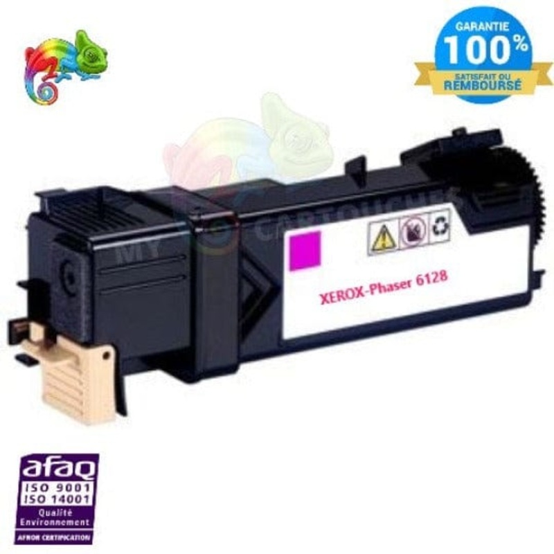 toner laser Xerox 6128 magenta compatible