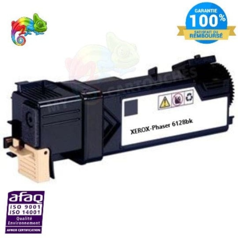 toner laser Xerox 6128 noir compatible
