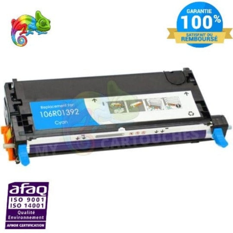 toner laser Xerox 6280 cyan compatible