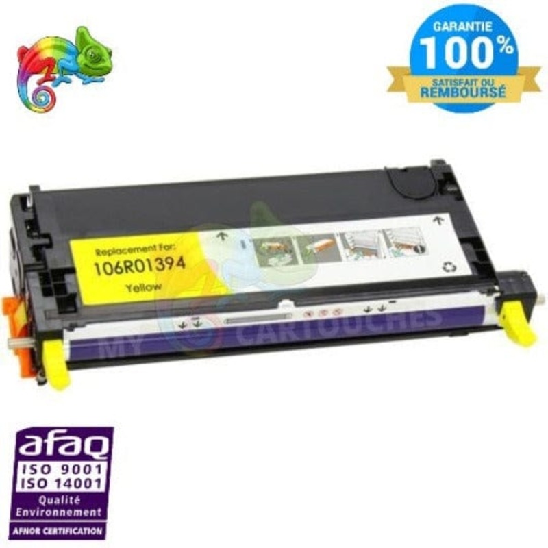 toner laser Xerox 6280 jaune compatible