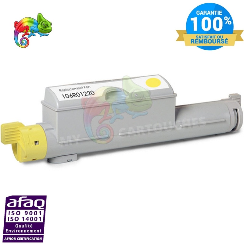 toner laser Xerox 6360 jaune compatible