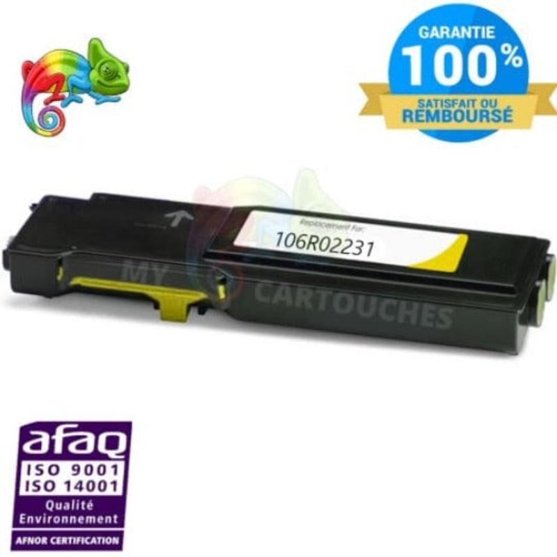 toner laser Xerox 6600/6610 dn  jaune  compatible